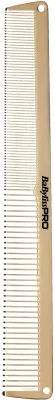 Профессиональная металлическая расчёска для волос BaByliss PRO Gold Metal Comb M3842E