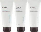 Набор масок для лица Ahava Mask Trio кремовая грязевая маска и пилинг с минеральной водой 3x100 мл — фото 2