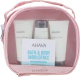 Набор для тела Ahava Body Water лосьон крем для стоп крем для рук и соль для ванны с минералами Мёртвого моря 250+100+100 мл — фото 1