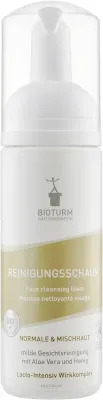 Bioturm Face Cleansing Foam №125 очищающая пенка с алоэ, сывороткой и AHA 150 мл