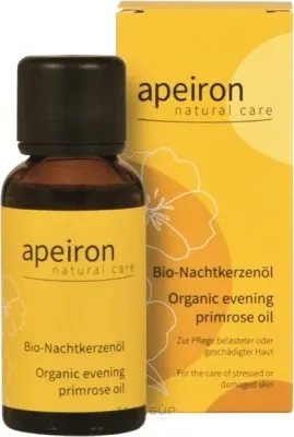 Органическое масло примулы вечерней Apeiron Organic для лица и тела