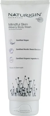 Гель для мытья тела Naturigin Mindful Skin с черникой, 200 мл