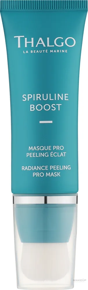 Thalgo Spiruline Boost Rediance Peeling Pro Mask — пилинг-маска для лица со спирулиной и AHA/PHA-кислотами, 50 мл