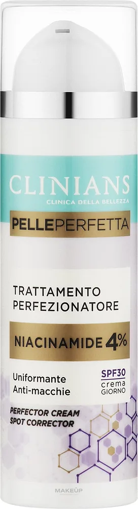 Крем для лица Clinians PellePerfetta Perfector для ровного тона SPF 30 50 мл