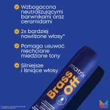 Тонирующий кондиционер против медных оттенков Matrix Total Results Brass Off Blue Conditioner 1000 мл — фото 3