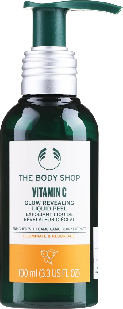 The Body Shop Vitamin C Glow Revealing Liquid Peel жидкий пилинг для лица с витамином C 100 мл