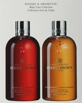 Набор гелей для душа Molton Brown Woody & Aromatic 2 шт по 300 мл