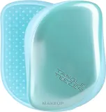 Компактная щётка для волос Tangle Teezer Compact Styler Frosted Teal Chrome — фото 1