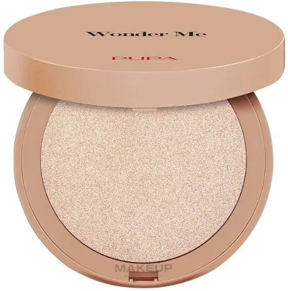 Хайлайтер для лица Pupa Wonder Me Glow кремовый, оттенок 101 - Rose Gold