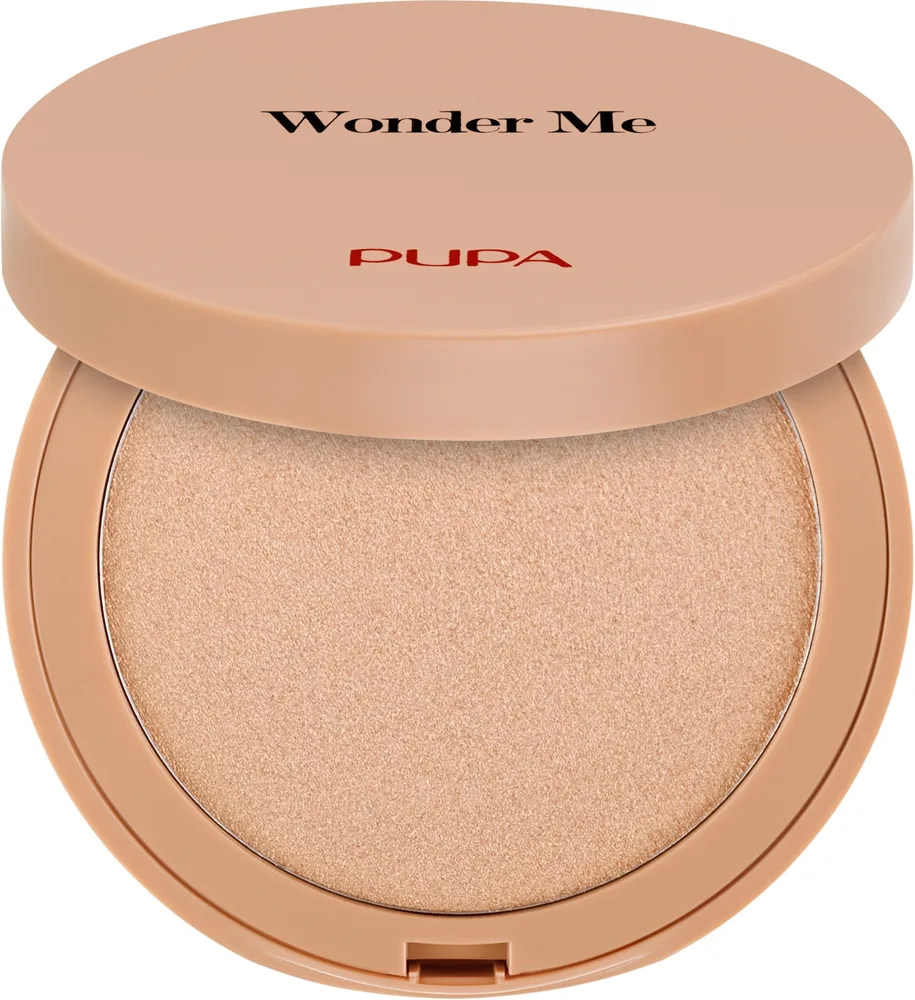 Хайлайтер для лица Pupa Wonder Me Glow кремовый, оттенок 102 - Pure Gold