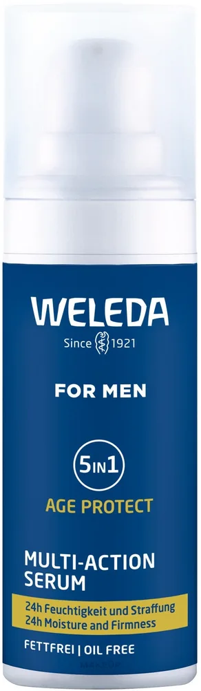Сыворотка для лица для мужчин Weleda 5 в 1 мультиактивная 30 мл