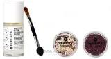 Набор Nailmatic Pure Glitter Gold Dark Pink база 8 мл блестки 2 шт и кисть — фото 2