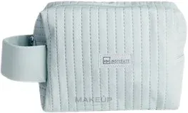 Косметичка IDC Institute Handle Travel Bag экокожа синяя 17х18х6,5 см