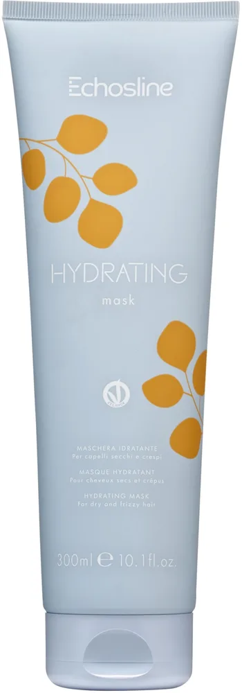 Увлажняющая маска для волос Echosline Hydration для сухих волос, кокосовое масло, экстракт апельсина, лактобактериальный фермент