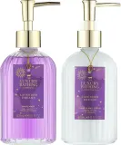 Набор для кожей рук Grace Cole Lavender Dreams Heavenly Hands мыло для рук и крем для рук и ногтей 2x400 мл — фото 2