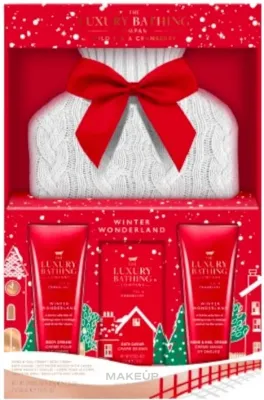 Набор Grace Cole The Luxury Bathing Wild Fig & Cranberry крем для тела 50 мл крем для рук 50 мл и соль для ванны 80 г