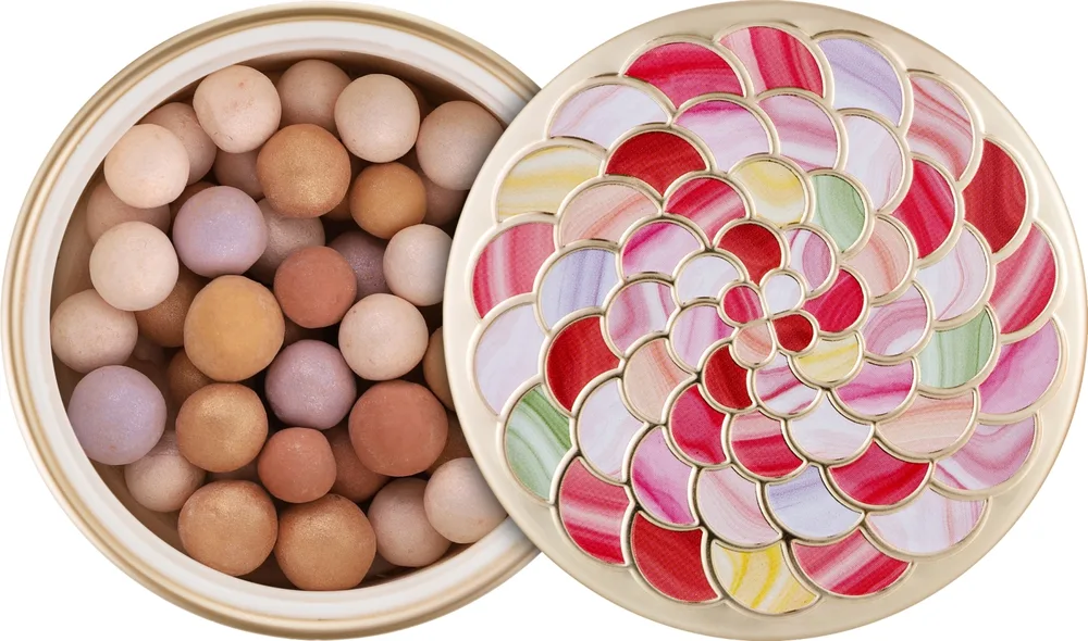 Пудра в шариках Guerlain Meteorites Light-Revealing Pearls, сияющая, 20 г, оттенок 03 - Warm