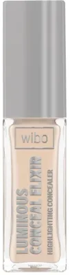 Корректор для лица Wibo Luminous Conceal Elixir Highlighting Concealer сияющий, для любого типа кожи, 10 мл