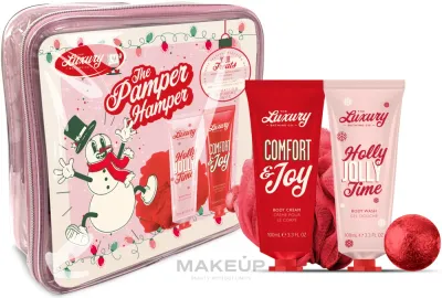 Набор Grace Cole The Luxury Bathing The Pamper Hamper гель для душа 100 мл крем для тела и другие средства 5 предметов