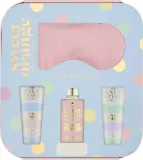 Набор для кожей тела и рук Grace Cole Nourishing Delights крем для тела крем для рук гель для душа и аксессуар 50+50+100 мл — фото 1