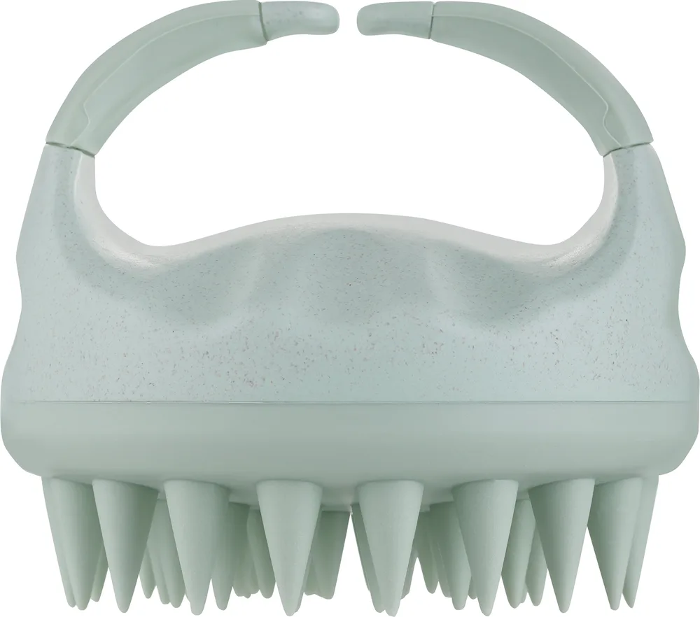 Щётка-массажёр для кожи головы Sister Young Aura Scalp Massager Shampoo Brush мятный