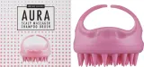 Щётка-массажёр для кожи головы Sister Young Aura Scalp Massager Shampoo Brush розовый — фото 2