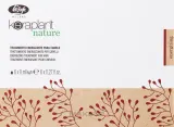 Лосьон для волос Lisap Keraplant Nature Energizing тонизирующий в ампулах 6 x 8 мл — фото 1