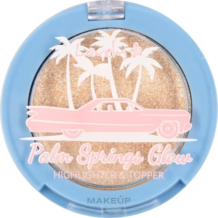 Хайлайтер для лица Lovely Palm Springs Glow Highlighter & Topper