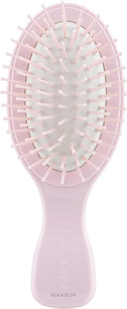 Овальная мини-щётка для волос Acca Kappa Oval Brush mini 7390 светло-розовый