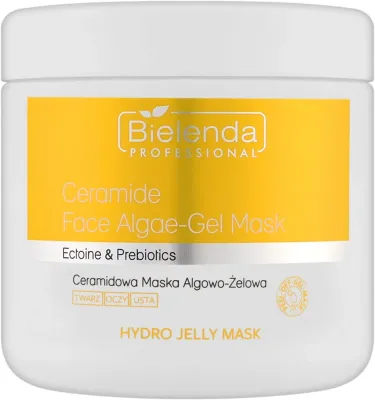 Bielenda Professional Hydro Jelly Mask Ceramide — альгинатная маска для лица с керамидами и трегалозой, 190 г