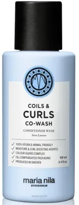 Увлажняющий кондиционер для вьющихся волос Maria Nila Coils & Curls Co-Wash 1000 мл