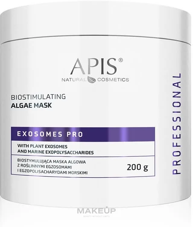 APIS Professional Exosomes Pro — биостимулирующая альгинатная маска для лица с экзосомами календулы, 200 г