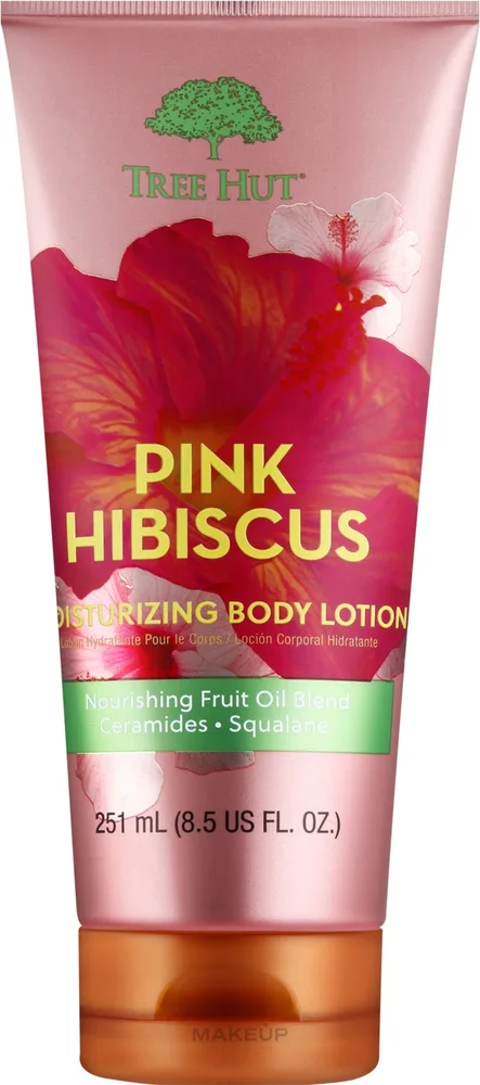 Tree Hut Pink Hibiscus Hydrating Body Lotion — увлажняющий лосьон для тела с розовым гибискусом, 251 мл