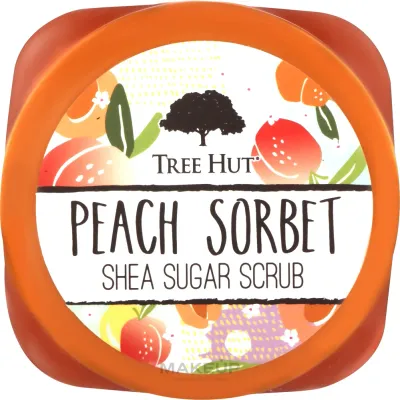 Tree Hut Peeling do ciała Sorbet brzoskwiniowy - Сахарный скраб для тела Персиковый сорбет 510 г