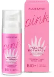 Aloesove Pink Facial Peeling розовый пилинг для лица с миндальной и лактобионовой кислотами 50 мл — фото 3