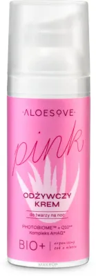 Крем для лица Aloesove Pink ночной питательный с витамином C 50 мл