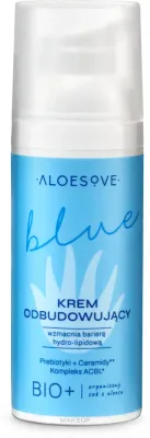 Крем для лица Aloesove Blue восстанавливающий с пребиотиками 50 мл