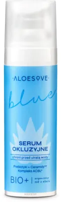 Сыворотка для лица Aloesove Blue пребиотическая увлажняющая с церамидами и центеллой 30 мл