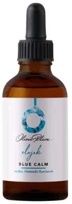 Масло для лица Olivia Plum Blue Calm жожоба и голубая ромашка 30 мл
