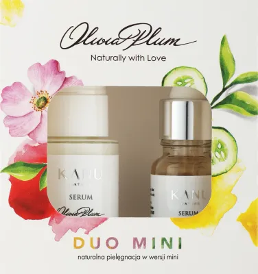 Набор сывороток для лица Olivia Plum Drip & Lift увлажняющая и разглаживающая с мочевиной и пантенолом 15+10 мл