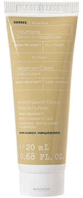 Сыворотка-крем для лица Korres Volumizing с эффектом объёма 20 мл