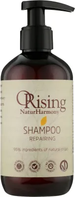 Шампунь Orising Natur Harmony Repairing для сухих и повреждённых волос, с протеинами риса, миндаля и чая