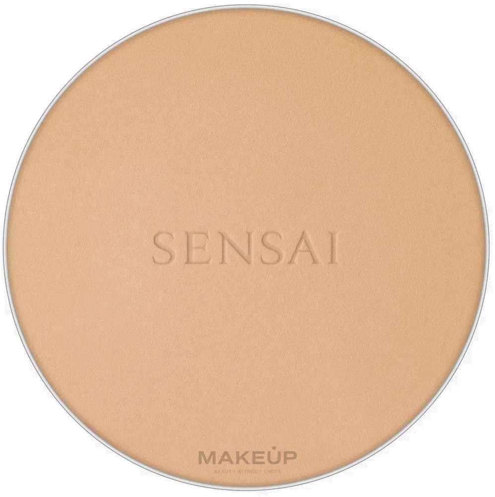 Пудра для лица Sensai Total Finish Refill SPF 10 компактная, сменный блок, 11 г, оттенок TF 103