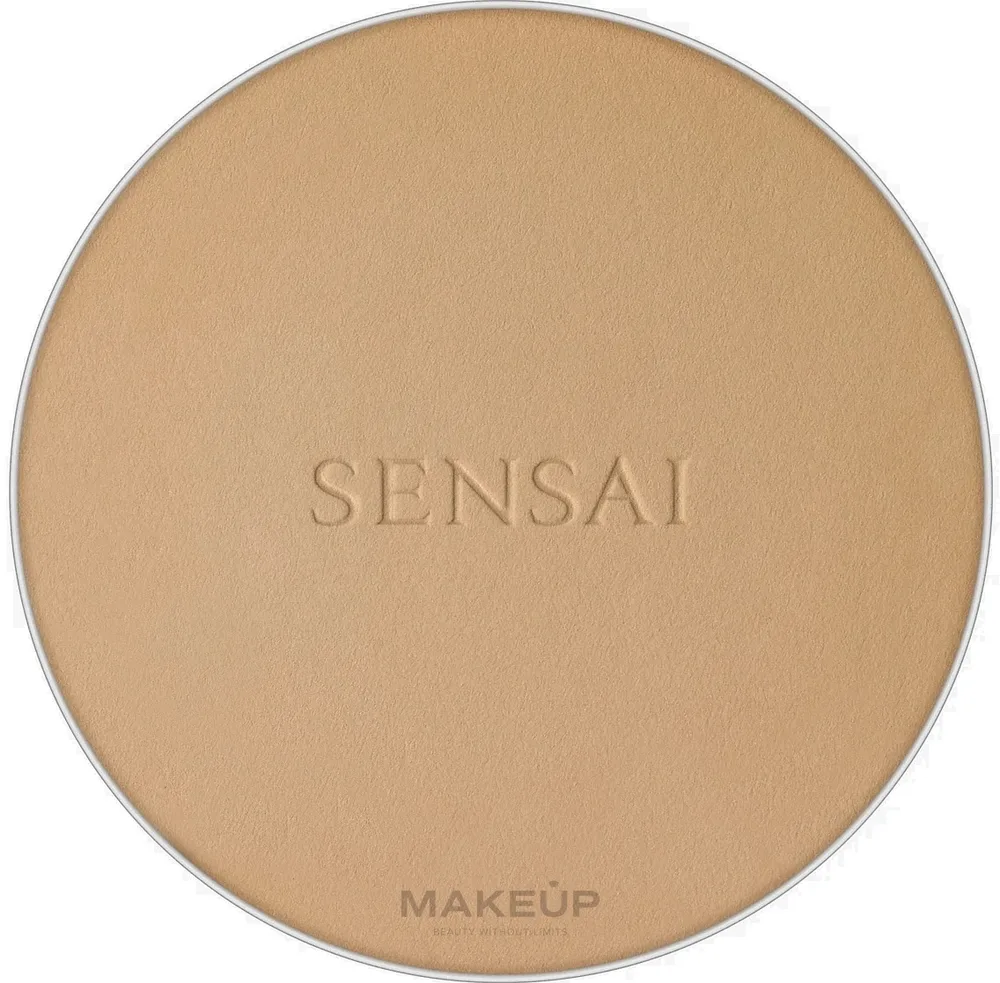 Пудра для лица Sensai Total Finish Refill SPF 10 компактная, сменный блок, 11 г, оттенок TF 204