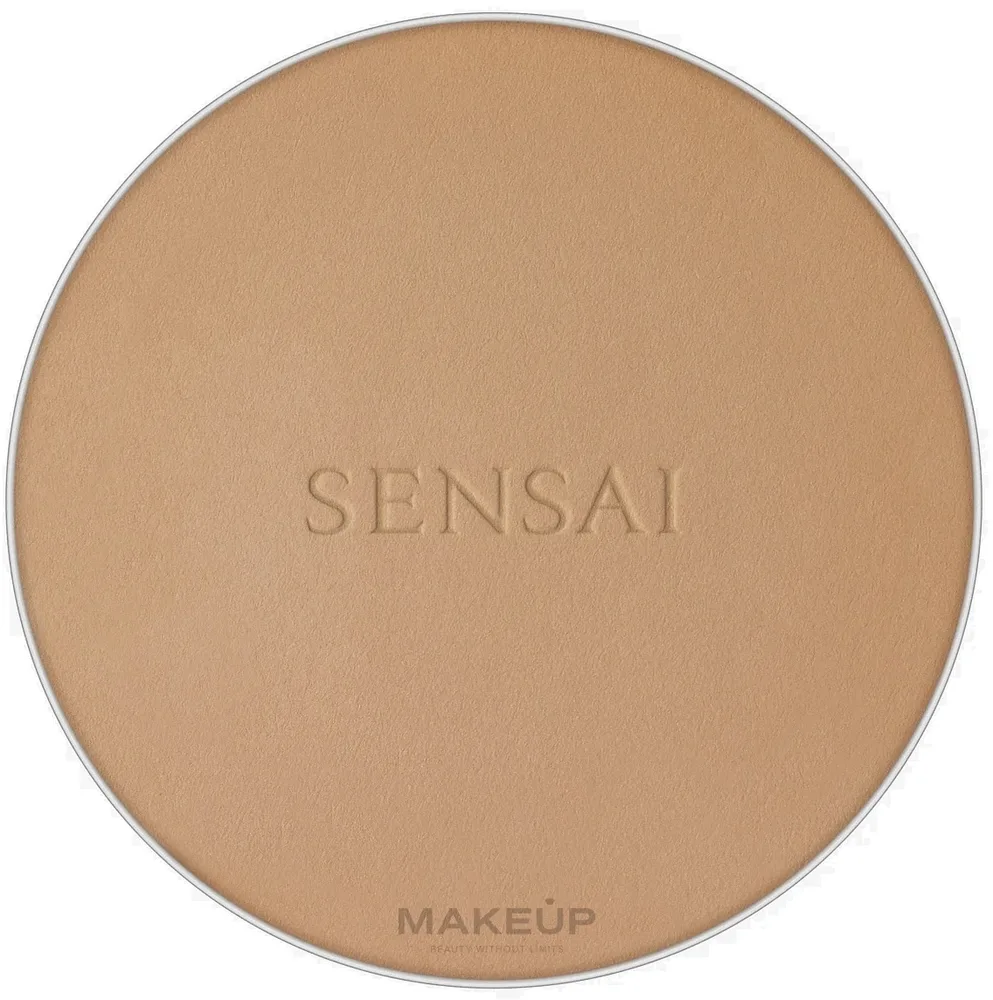 Пудра для лица Sensai Total Finish Refill SPF 10 компактная, сменный блок, 11 г, оттенок TF 206