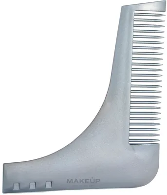 Расчёска для бороды Bifull Professional Roxe Guide Beard Comb серая