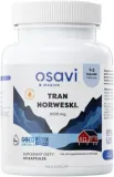 БАД Osavi / Tran Norweski 1000 mg, жир печени трески, лимон, 60 / 90 — фото 1