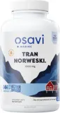 БАД Osavi / Tran Norweski 1000 mg, жир печени трески, лимон, 60 / 90 — фото 3
