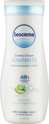 Leocrema Moisturizing Body Lotion Aloe Vera — увлажняющий бальзам для тела с алоэ вера