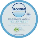 Крем для лица, тела и рук Leocrema с алоэ и гиалуроновой кислотой 150 мл или 300 мл — фото 1
